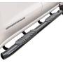Ionic 5'' Black Steel Curved Nerf Bars (Fits) 2015-2018 Ford F150 and (Fits) 2017-Up Super Duty F250 F350 SuperCrew Cab Only Truck Side Steps (414309BP)
