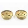 14 Piece Metal Blazer Button Set - for Blazer, Suits, Sport Coat, Uniform, Jacket (Gold)18mm 23mm