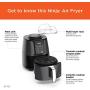 Ninja Air Fryer that Cooks, Crisps and Dehydrates, with 4 Quart Capacity, and a High Gloss Finish