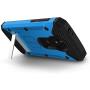 Moto E5 Play / E5 Cruise Case, Evocel [Explorer Series Pro] Premium Full Body Case with Glass Screen Protector, Belt Clip, Metal Kickstand for Motorola Moto E5 Cruise/Moto E5 Play, Blue