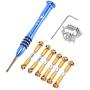 NINGWANG for WLtoys Upgrade Metal Adjustable Rods A959B A969 A979 K929 RC Car Parts,Yellow