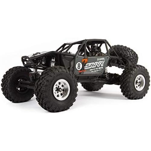 Axial RC Truck 1/10 RR10 Bomber 4WD Rock Racer Ready-to Run (Battery and Charger Not Included), Savvy, AXI03016T2