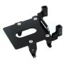 LCX Racing 1/24th RC Crawler Car Aluminum Receive Box Mount Receive Box Tray Front Shock Tower Shock Absorbers Bracket for Axial SCX24 AXI90081 AXI00001 AXI00002 AXI00004, Upgrades Parts Accessories