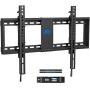 Mounting Dream TV Wall Mount TV Bracket with Leveling Design for 37-70 inch TVs, Fixed TV Mount with Max VESA 600x400mm Weight up to 132 LBS, Low Profile TV Wall Mounts Fit 16'', 18'', 24'' Wood Studs