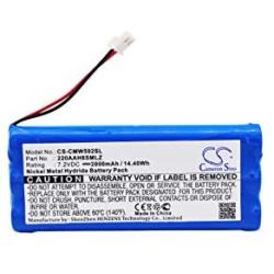 Replacement Battery for CLEARONE Max Wireless 592-158-003 592-158-001 592-58-002, fit Part Number 220AAH6SMLZ,7.2V Ni-MH 2000mAh/14.4Wh