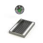 ACU Precision Sheet Metal 0100-08 Surface Mount Drip Tray, No Drain, Stainless Steel, 4 Brushed Finish, 5'' x 8'' x 3/4'', Silver ACU Precision Sheet Metal 0100-08 Surface Mount Drip Tray, No Drain, Stainless Steel, 4 Brushed Finish, 5'' x 8'' x 3/4'', Silver