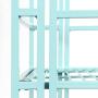 Convenience Concepts Xtra Storage 5-Tier Folding Metal Shelf, Seafoam