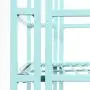 Convenience Concepts Xtra Storage 5-Tier Folding Metal Shelf, Seafoam