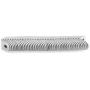 Eliseo 50 Pack Stainless Steel 90 Degree Angle L Shaped Bracket,Corner Brace Joint Bracket Fastener, 20mm x 20mm x 16mm, Silver Tone, Round End, 2 Holes, Metal
