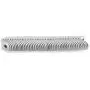 Eliseo 50 Pack Stainless Steel 90 Degree Angle L Shaped Bracket,Corner Brace Joint Bracket Fastener, 20mm x 20mm x 16mm, Silver Tone, Round End, 2 Holes, Metal