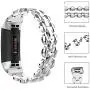 Wearlizer Compatible with Fitbit Charge 3 / Fitbit Charge 4 Bands for Women Metal Replacement Fit Bit Charge 3/4 hr Band Accessories Strap Bracelet Bangle Silver Rose Gold Black Wearlizer Compatible with Fitbit Charge 3 / Fitbit Charge 4 Bands for Women Metal Replacement Fit Bit Charge 3/4 hr Band Accessories Strap Bracelet Bangle Silver Rose Gold Black