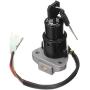 SEMOLTO 3 Pin 4 Wire Ignition Lock Switch & Key for Yamaha DT125 R TZR250 XT350 XT600 Accessories Spare Parts Decoration Tools