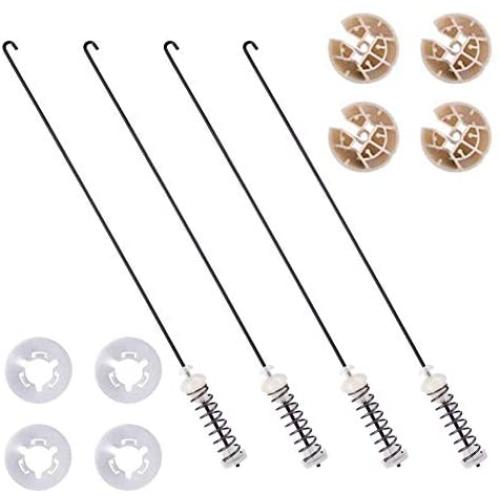 Updated W10780048 Washing Machine Suspension Rods, Compatible with Whirlpool Kenmore Amana Maytag, WTW4800XQ2, WTW4800XQ4 (Picture 7 is Fit Models )
