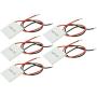 Aideepen 5PCS TEC1-12704 12V 4A Thermoelectric Heatsink Cooler Cooling Peltier Plate Module 30x30mm 36W