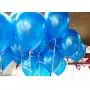 Lokman 12 Inch Ultra Thickness Dark Blue Latex Metallic Balloons 100 Piece Per Unit (Dark Blue)