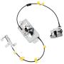 Dasbecan Car Right Side Rear Door Thin Cable Lock Latch & Cable Assembly Compatible With Ford F150 Extended Cab Pickup 2004-2008 Replace# 6L3Z-18264A00-B Dasbecan Car Right Side Rear Door Thin Cable Lock Latch & Cable Assembly Compatible With Ford F150 Extended Cab Pickup 2004-2008 Replace# 6L3Z-18264A00-B