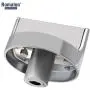W10594481 Stainless Steel Stove Control Knob Long Shaft with a Burner knob Upgrade All Metal with Interface 5Pack Cover Knob for Whirlpool Stove/Range-Replace WPW10594481, W10594481(CAV1)