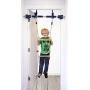 Gym1 Deluxe Indoor Playground with Indoor Swing, Plastic Rings, Trapeze Bar, Climbing Ladder, and Swinging Rope …