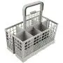 Universal Dishwasher Cutlery Basket (9.5 x 5.4 x 4.8 inches) Compatible with Kenmore, Whirlpool, Bosch, Maytag, KitchenAid, Samsung, GE, and more