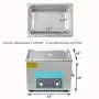 10L/2.6 Gallon Knob Ultrasonic Cleaner(200W+240W) with Heater for Metal Parts, Carburetor, Fuel Injector, Brass, car Parts, Engine Parts, Motor Repair Tools, Gun Parts 40KHz 110V US Plug