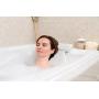 Epica 2X-Thick Luxury Spa Bath Pillow, SuperGrip Suction Cups