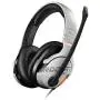 ROCCAT KHAN Aimo - 7.1 High Resolution RGB Gaming Headset, White ROCCAT KHAN Aimo - 7.1 High Resolution RGB Gaming Headset, White