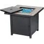 BALI OUTDOORS Propane Fire Pit Table, 30 Inch Gas Fire Pits Outdoors, Square Fire Table w/Fire Glass, 50,000 BTU BALI OUTDOORS Propane Fire Pit Table, 30 Inch Gas Fire Pits Outdoors, Square Fire Table w/Fire Glass, 50,000 BTU