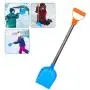 WDNM 18-Inch Kids Snow Shovel, Dune Spoons Beach Diggers, Portable Plastic Snow Shovel for Kids Age 3 to 12, Safer Than Metal Snow Shovels (Blue)