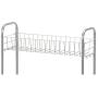 Household Essentials 7011 Slim Line 3-Tier Metal Storage Cart | Satin Silver