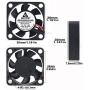 GDSTIME 30mm x 30mm x 7mm PH 2.0 12v Dc Brushless Cooling Fan