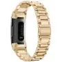 Shangpule Compatible for Fitbit Charge 3 / Fitbit Charge 4 / Fitbit Charge 3 SE Bands, Stainless Steel Metal Replacement Strap Wrist Band Compatible for Charge 3 Fitness Tracker Large Small (Gold) Shangpule Compatible for Fitbit Charge 3 / Fitbit Charge 4 / Fitbit Charge 3 SE Bands, Stainless Steel Metal Replacement Strap Wrist Band Compatible for Charge 3 Fitness Tracker Large Small (Gold)