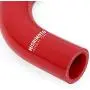 Mishimoto MMHOSE-F2D-03ERD Lower Overflow Hose Compatible With Ford 6.0 Powerstroke 2003-2004 Red
