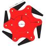 OXT Universal 6 Teeth Trimmer Head Steel Razors Trimmer Head 65Mn Lawn Mower Grass Brush Cutter Blade Tool, Upgraded Weed Eater Blades Metal Cutter, Weed Eater Brush Cutter Tool for String Trimmer