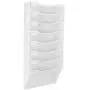 Klickpick Office 8 Sections Hanging Files Wall Mounted Metal Mesh File Document Organizer Magazine Holder Rack Organizer Racks Multipurpose Use to Display Files, Magazine, Newspapers- White Klickpick Office 8 Sections Hanging Files Wall Mounted Metal Mesh File Document Organizer Magazine Holder Rack Organizer Racks Multipurpose Use to Display Files, Magazine, Newspapers- White