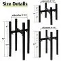 Iron Plant Stand Adjustable 3 Pack, Metal Flower Pot Planter Holder Stand Patio - Adjustable Width 8'' to 15'', Black Anti Rust Iron Plant Stands Indoor Outdoor (Black) Iron Plant Stand Adjustable 3 Pack, Metal Flower Pot Planter Holder Stand Patio - Adjustable Width 8'' to 15'', Black Anti Rust Iron Plant Stands Indoor Outdoor (Black)