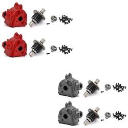 HONG YI-HAT Full Metal Differential & Gear Box Wave Box Suitable for Wltoys 144001 1/14 RC Car Spare Parts Accessories Spare Parts (Color : Style2)