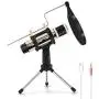USB Microphone, ZealSound Metal Condenser Recording Microphone for Laptop MAC Windows Computer and Phone w/Stand for ASMR Garageband Smule Stream & YouTube Video Studio Voice Overs Broadcast (Gold) USB Microphone, ZealSound Metal Condenser Recording Microphone for Laptop MAC Windows Computer and Phone w/Stand for ASMR Garageband Smule Stream & YouTube Video Studio Voice Overs Broadcast (Gold)