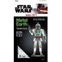 Fascinations Metal Earth ICONX Star Wars Boba Fett 3D Metal Model Kit