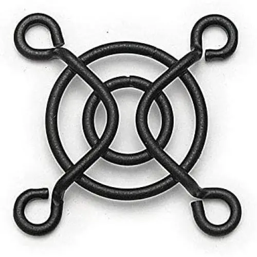 30mm Black Fan Finger Grill (4 Packs) 30mm Black Fan Finger Grill (4 Packs)