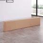 Classic Brands Claridge Upholstered Mattress Foundation | Platform Bed | Metal Frame with Wood Slat Support | Grey, Queen