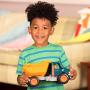 Battat - Dump Truck with Working Movable Parts and 1 Driver – Construction Vehicle Toy Trucks for Toddlers 18m+ Battat - Dump Truck with Working Movable Parts and 1 Driver – Construction Vehicle Toy Trucks for Toddlers 18m+