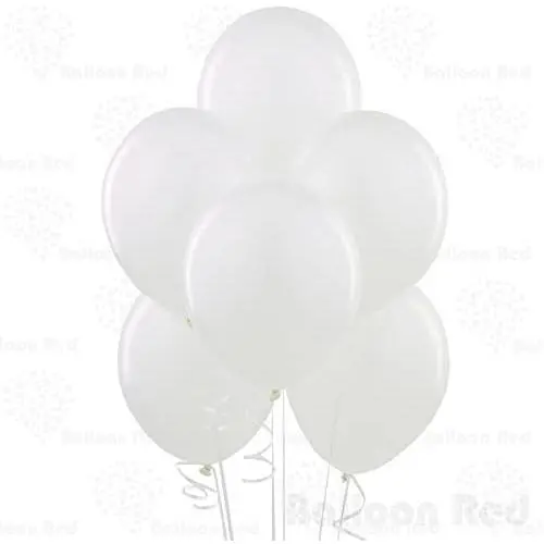 White 10 Inch Latex Balloons 72 Pack Thickened Extra Strong for Baby Shower Garland Wedding Photo Booth Birthday Party Supplies Arch Decoration Engagement Anniversary Christmas Festival