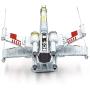 Fascinations Metal Earth ICONX Star Wars X-Wing Starfighter Color 3D Metal Model Kit