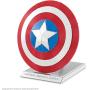 Fascinations Metal Earth Marvel Captain Americas Shield 3D Metal Model Kit