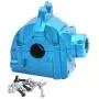 F Fityle RC Metal mUpper Lower Gearbox Housing Cover for WLTOYS 144001 1:14 RC Buggy Accessory Spare Part - Blue F Fityle RC Metal mUpper Lower Gearbox Housing Cover for WLTOYS 144001 1:14 RC Buggy Accessory Spare Part - Blue