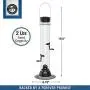 Droll Yankees Onyx Clever Clean and Fill Mixed Seed Bird Feeder, 18 Inches, 4 Ports, Black Droll Yankees Onyx Clever Clean and Fill Mixed Seed Bird Feeder, 18 Inches, 4 Ports, Black