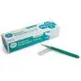 Medpride Disposable Scalpel Blades| #10 Sharp, Tempered Stainless-Steel Blades | Pack of 10 Sterile Scalpel Knives| Plastic Handle| Individual Pouches| for Dermaplaining, Podiatry, Crafts & More