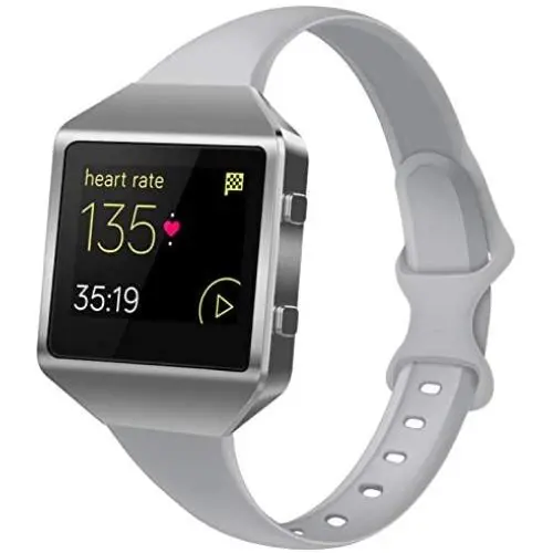 Acrbiutu Bands Compatible with Fitbit Blaze, Slim Thin Narrow Replacement Silicone Sport Accessory Strap Wristband with Metal Frame for Fitbit Blaze Smart Fitness Watch Women Men Acrbiutu Bands Compatible with Fitbit Blaze, Slim Thin Narrow Replacement Silicone Sport Accessory Strap Wristband with Metal Frame for Fitbit Blaze Smart Fitness Watch Women Men