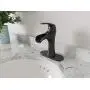 Pfister LF042JDYY Jaida Single Control 4'' Centerset Waterfall Bathroom Faucet in Tuscan Bronze Pfister LF042JDYY Jaida Single Control 4'' Centerset Waterfall Bathroom Faucet in Tuscan Bronze