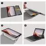 Fintie Case for New Microsoft Surface Pro 7 / Pro 6 / Pro 5 / Pro 4 / Pro 3 12.3 Inch Tablet - Multiple Angle Viewing Portfolio Business Cover, Compatible with Type Cover Keyboard (Marble)